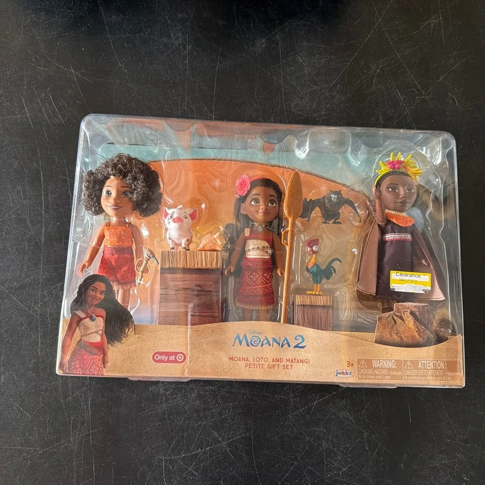 Disney Moana 2‎ Moana Figurines LOTO and Matangi Petite Gift Set NEW